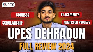 UPES Dehradun 2024 A Comprehensive University Review  FEE STRUCTURE  PLACEMENTS [upl. by Anair]