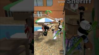 He Tried To Target Me In Front Of the Sheriff shorts mm2 roblox [upl. by Portuna]