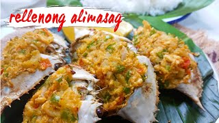 RELLENONG ALIMASAG  FAST and EASY WAY l Pinoy Food DXB l MABILIS na PAGLUTO ng RELLENONG ALIMASAG [upl. by Criswell736]