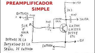 05Preamplificador simple de propositos generales [upl. by Der]