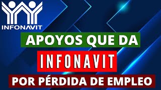 Apoyos que da INFONAVIT en caso de que PIERDAS TU EMPLEO 😱 [upl. by Reitman]