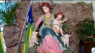 Em Sergipe Nossa Senhora Divina Pastora peregrina em três catedrais [upl. by Erda]