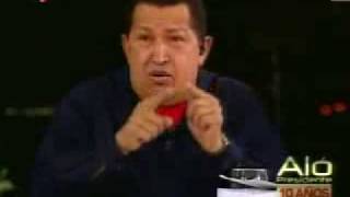 CHÁVEZ LE RESPONDE A VARGAS LLOSA [upl. by Hgiellek]