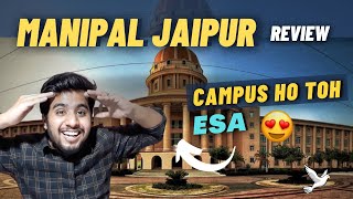 Manipal Jaipur Review 🔥  Campus Tour 😍  Placements  Fee  Hoastel amp Mess  MET2022  MUJ [upl. by Minnaminnie103]