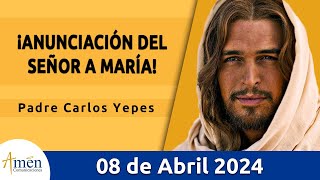 Evangelio De Hoy Lunes 08 Abril 2024 l Padre Carlos Yepes l Biblia l San Lucas 12638 l Católica [upl. by Sitoiyanap]