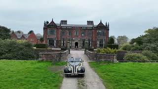 1939 Frazer NashBMW 32780 Sport Cabriolet visit to Arley Hall [upl. by Bard5]