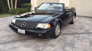 1997 Mercedes Benz SL 320 R129 Roadster Review and Test Drive by Bill  Auto Europa Naples [upl. by Luce]