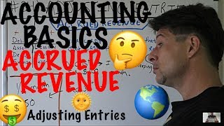 Accounting for Beginners 34  Adjusting Entries  Journal Entries  Accrued Revenue [upl. by Auhsoj]