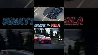 What Happens When You Pit Bugatti Against Tesla in a Drag Race [upl. by Anaicul106]