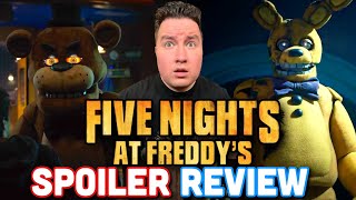 FNAF Movie Spoiler Review End Credit Scene amp Sequel Theories [upl. by Swihart]