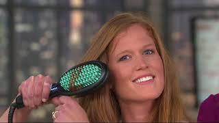 InStyler Glossie Ceramic Styling Brush on QVC [upl. by Eelrefinnej]