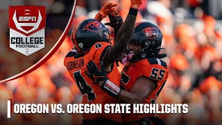 Oregon Ducks vs Oregon State Beavers  Full Game Highlights [upl. by Hgielra]