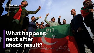 Pakistan election Parties locked into coalition talks after shock result [upl. by Ahsek]