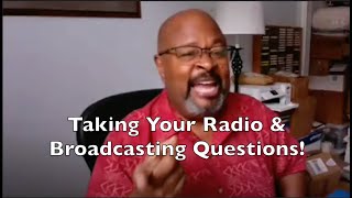 Were live amp talking radio amp broadcasting Give me your questions [upl. by Alfi]