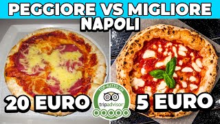 PEGGIORE VS MIGLIOR PIZZA DI NAPOLI [upl. by Garmaise]