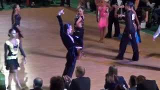 DSFO Megeve 2014  WO LAT  SemiFinal Paso Doble  CharlesGuillaume Schmitt amp Elena Salikhova [upl. by Nya]