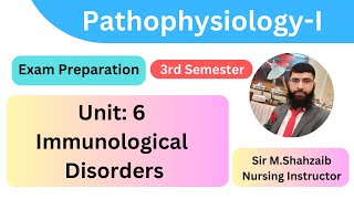 PathophysiologyI Unit 6 Immunological Disorders MCQs for Exam Preparation [upl. by Fotinas]