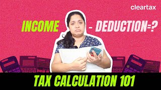 Calculate your tax liability to maximise tax savings l Income tax calculator LIVE demo [upl. by Anawt]