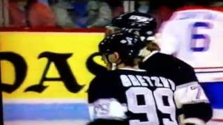 Wayne Gretzky 3 assist gm vs Montreal [upl. by Licha795]