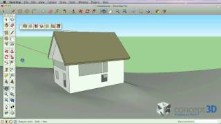 SketchUp Tips and Tricks Perspective vs Parallel Projection [upl. by Maupin758]