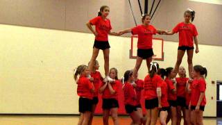 Lakeshore Middle School Cheer 2 [upl. by Ynotna]