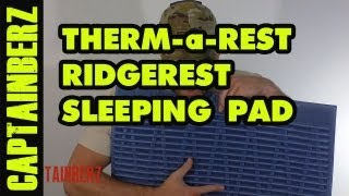 ThermaRest RidgeRest Sleeping Pad [upl. by Aniraad926]