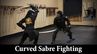 Curved Sabre Fighting  Sparring Showcase [upl. by Billie]