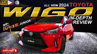 2024 Toyota Wigo GCVT Full Indepth Review  Allnew Wigo [upl. by Hsekin182]