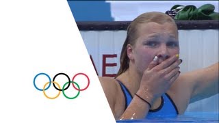 Ruta Meilutyte Wins Womens 100m Breaststroke Gold  London 2012 Olympics [upl. by Dionis]