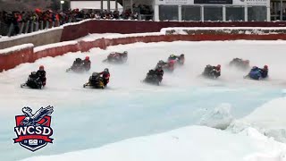 2023 World Championship Snowmobile Derby  Highlights [upl. by Arch429]