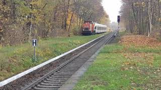 Lok hvle V1603 liefert Eurobahn über Industriegleis nach BerlinReinickendorf [upl. by Enimzaj]