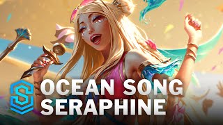 Ocean Song Seraphine Skin Spotlight  League of Legends [upl. by Mcclure]