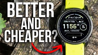 Garmin Enduro 3 Hands On First Run and Display Comparison The Fenix 8 to Get [upl. by Maram]