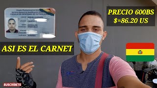 CARNET 🇧🇴 DE EXTRANJERO EN BOLIVIA ES FÁCIL TRAMITARLO  PRECIO Y DURACIÓN VenezolanoEnBolivia🇻🇪🇧🇴 [upl. by Rolat]