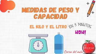 Unidades de peso y capacidad [upl. by Hsemin]