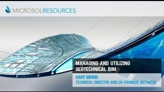 Managing and Utilizing Geotechnical BIM with Keynetix [upl. by Barrington]