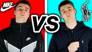 Nike Tech Fleece vs Ralph Lauren Tracksuit [upl. by Kalasky]