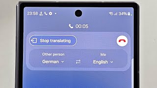 How To Use Live Translation on Samsung Galaxy Z Fold 6 [upl. by Acebber]