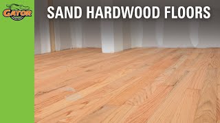 Howto Sand amp Stain Hardwood Floors [upl. by Schiff360]