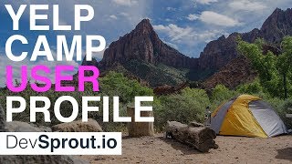 Creating User Profiles with Node JS  YelpCamp Tutorial [upl. by Llenrep]