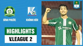 Highlights Bình Phước  Khánh Hòa  Công Phượng lập siêu phẩm con quái vật chính thức trở lại [upl. by Meggi]