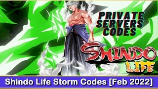 Shindo Life Storm Codes  Watch List Shindo Life Private Server Codes  Shindo Storm [upl. by Assylla423]