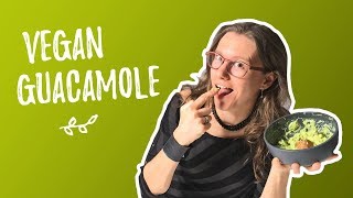 Guacamole maken  vegan recept [upl. by Gintz]