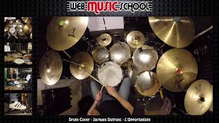 Jacques Dutronc  LOpportuniste  DRUM COVER [upl. by Nerehs807]