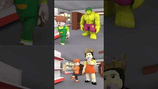 Rich Doll Squid Game vs Poor Hulk – Who the Best Parent Roblox 3D [upl. by Darryl3]