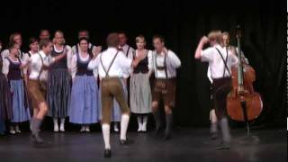 Austrian traditional folk dance Auerhahn Schuhplattler [upl. by Bobbi]