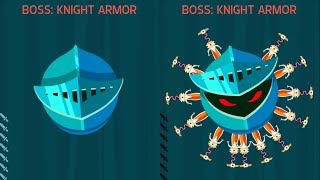 Легендарный босс  Knight Armor Шлем Рыцаря  Knife Hit [upl. by Atnim]