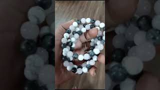 COMBINATION BRACELET OF ROSE QUARTZ LARVAKITE HOWLITE best benefits youtubeshorts shorts [upl. by Naerol878]