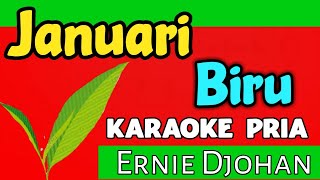 JANUARI BIRU KARAOKE NADA PRIA [upl. by Doralynn97]