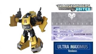 Goldbug Beelzeboss Growing Pains Upgrade Transformers United [upl. by Haletta]